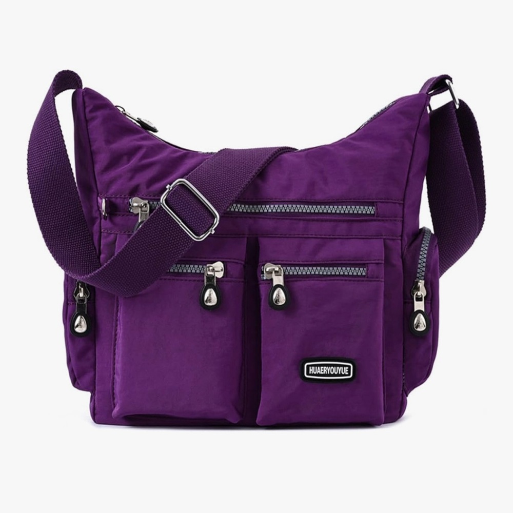 Stylish Purple Crossbody Bag
